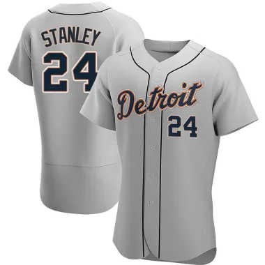 Mickey Stanley Men's Authentic Detroit Tigers Gray Road Jersey